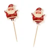 Cerf Dellier Cupcake Toppers Père Noël (x12) Best