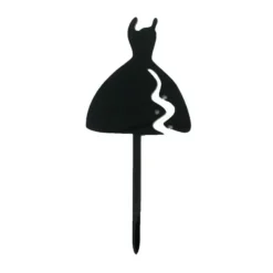 Cerf Dellier Cupcake Toppers Robe (x 8) New