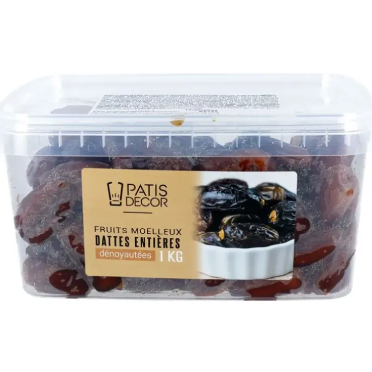 Cerf Dellier Dattes entières dénoyautés 1 kg