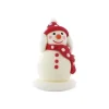 Cerf Dellier Décor comestible Bonhomme de neige content