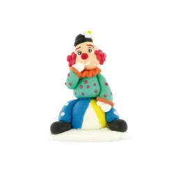 Cerf Dellier Décor comestible Clown sur un ballon (x20) New