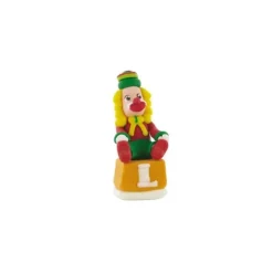 Cerf Dellier Décor comestible Clown sur un cube (x20) Clearance