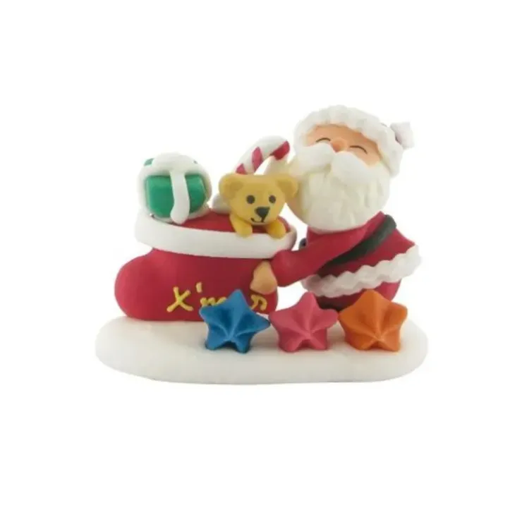 Cerf Dellier Décors comestible Père Noël & cadeaux (x20) Best