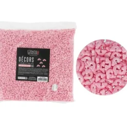 Cerf Dellier Décors comestibles arc-en-ciel rose 1 kg Best