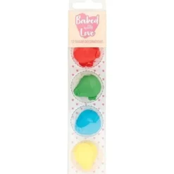 Cerf Dellier Décors comestibles ballons assortis (x12) Online