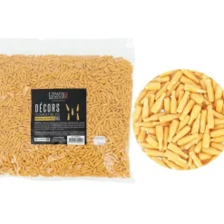 Cerf Dellier Décors comestibles bouteilles dorées 1 kg Best