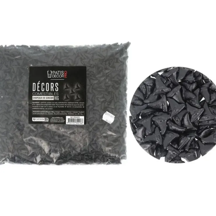 Cerf Dellier Décors comestibles chapeaux de sorcier 1 kg