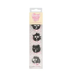 Cerf Dellier Décors comestibles chats assortis (x12) Sale
