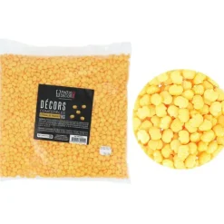 Cerf Dellier Décors comestibles citrouilles oranges 1 kg Outlet
