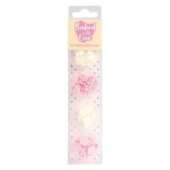 Cerf Dellier Décors comestibles fleurs assortis (x 48) Clearance