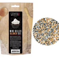 Cerf Dellier Décors comestibles mini billes Halloween 350 g Best