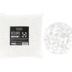 Cerf Dellier Décors comestibles os blancs 1 kg Discount