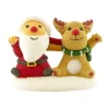 Cerf Dellier Décors comestibles Père Noël et renne assis (x20) Online