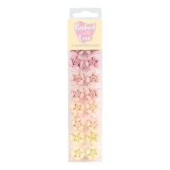 Cerf Dellier Décors comestibles roses assortis (x16) Online