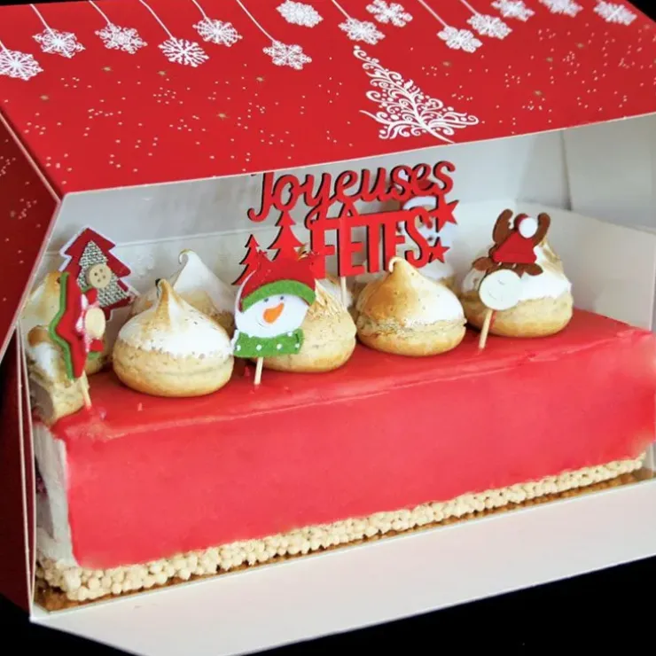 Cerf Dellier Décors de Noël en feutrine thème 2 (x10) Online