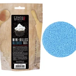 Cerf Dellier Décors mini billes bleues comestibles 350 g Sale