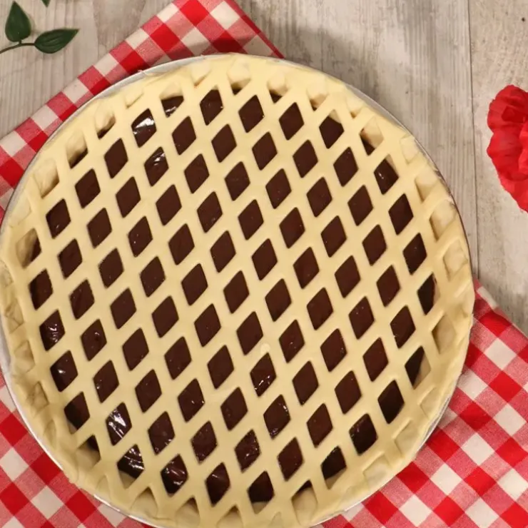 Cerf Dellier Découpoir à tarte losanges 30 cm New