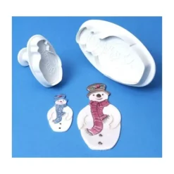 Cerf Dellier Découpoir Bonhomme de neige PME Clearance