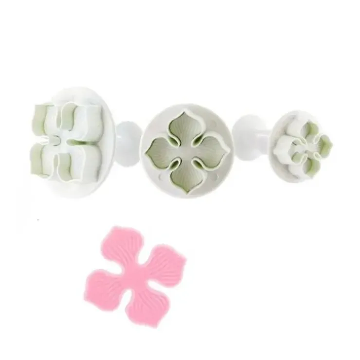 Cerf Dellier Découpoirs éjecteurs hortensia Patisdécor (x 3) Outlet