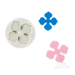 Cerf Dellier Découpoirs éjecteurs hortensia Patisdécor (x 3) Outlet