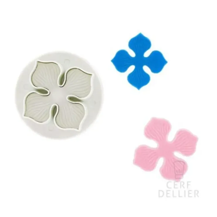 Cerf Dellier Découpoirs éjecteurs hortensia Patisdécor (x 3) Outlet