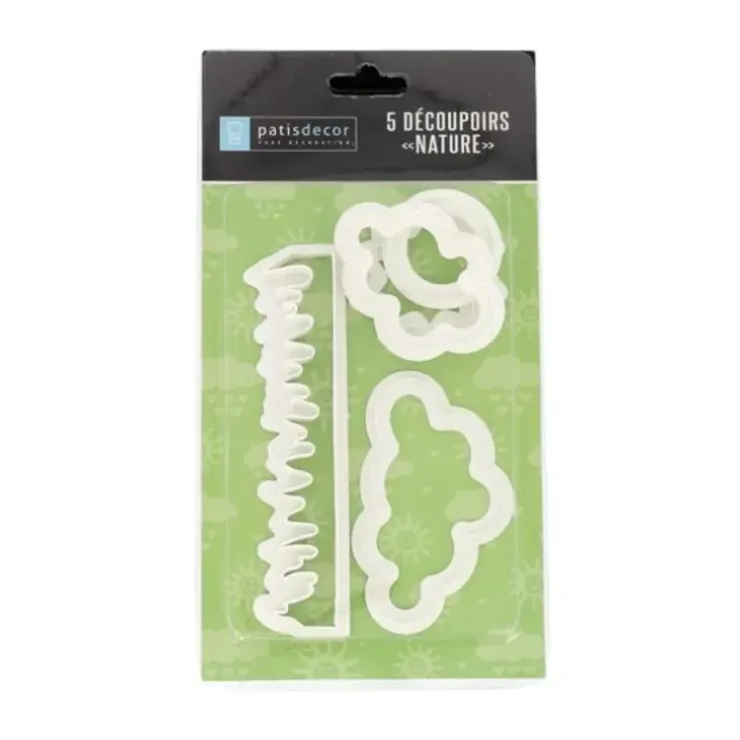 Cerf Dellier Découpoirs Nature assortis (x 5) Sale