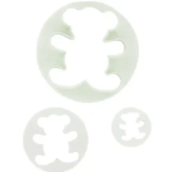 Cerf Dellier Découpoirs oursons Patisdécor (x 3) Sale