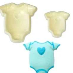 Cerf Dellier Découpoirs relief layette bébé (x2) Discount