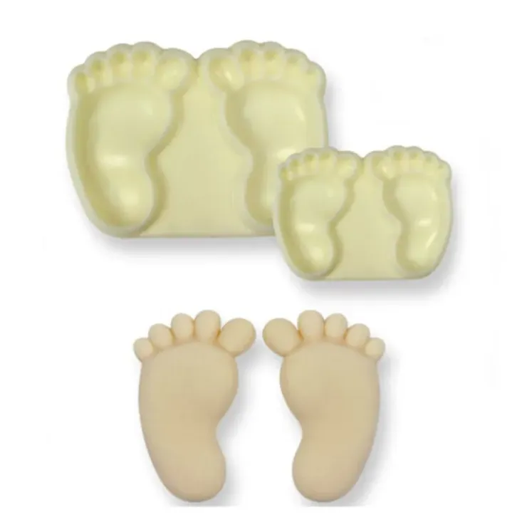 Cerf Dellier Découpoirs relief pieds (x2) New