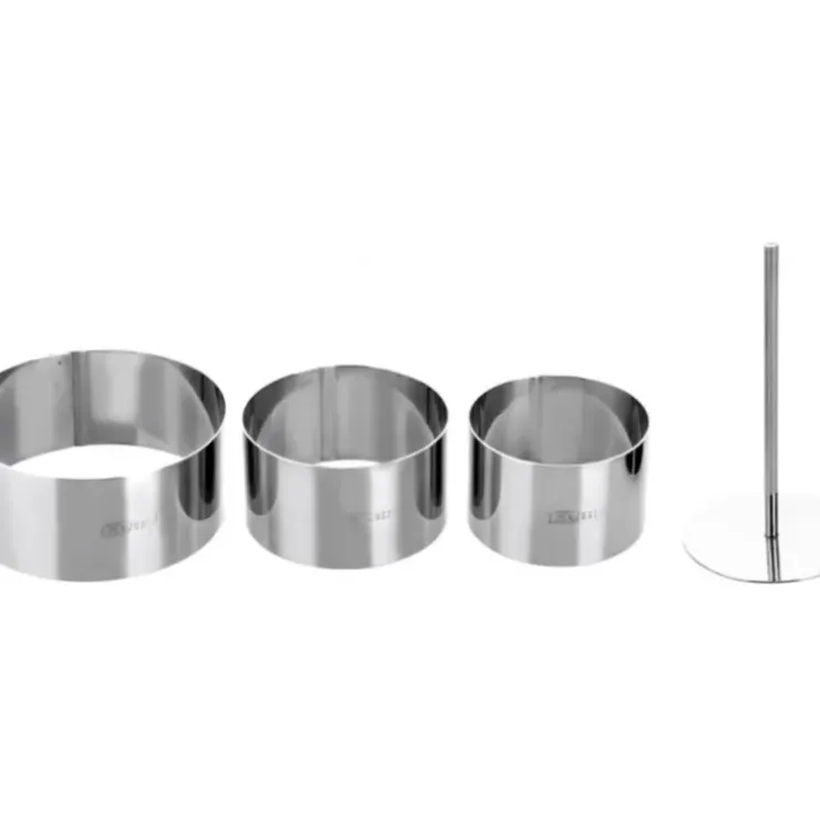 Cerf Dellier Découpoirs ronds assortis (x 3) + poussoir Online