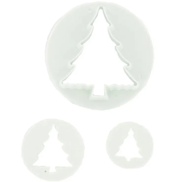Cerf Dellier Découpoirs sapins (x 3) Clearance