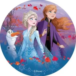 Cerf Dellier Disque azyme Elsa, Anna et Olaf 20 cm Best