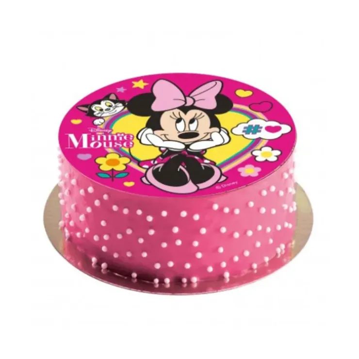 Cerf Dellier Disque gâteau en azyme Minnie 20 cm Best
