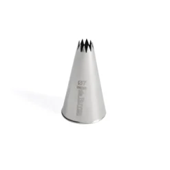 Cerf Dellier Douille cannelée petits fours inox Ø 7 mm 10 dents Discount
