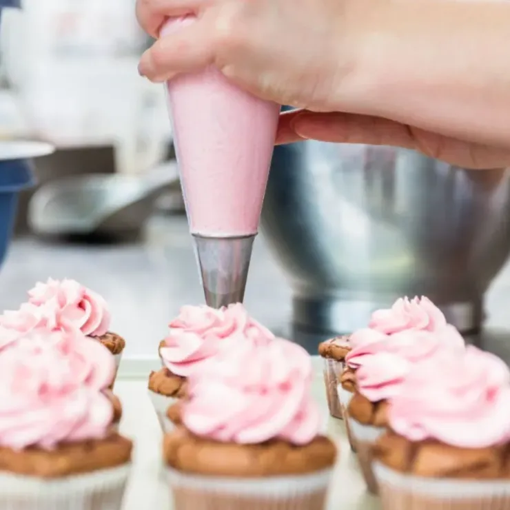 Cerf Dellier Douilles à pâtisserie (x5) et goupillon Clearance
