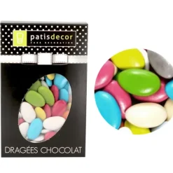 Cerf Dellier Dragées chocolat multicolores Patisdécor 500g Outlet