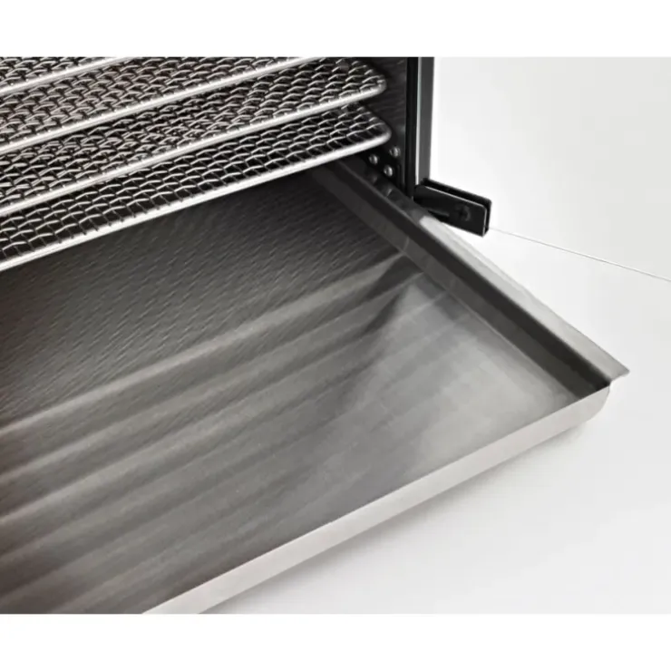 Cerf Dellier Déshydrateur électrique inox à fruits et légumes 10 plateaux portes en verre Best