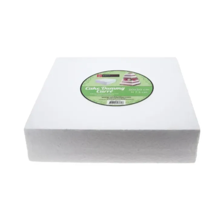 Cerf Dellier Dummy carré contours arrondis H7,5 cm - L30 cm Discount