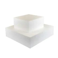 Cerf Dellier Dummy carré contours arrondis H7,5 cm - L30 cm Discount