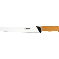 Cerf Dellier Ecoline couteau à pain manche jaune 25 cm Clearance