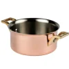 Cerf Dellier Elégance cuivre-inox mini-marmite 12 cm New