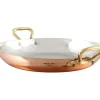 Cerf Dellier Elégance cuivre-inox plat rond 20 cm Sale