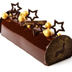 Cerf Dellier Embouts de bûches chocolat silhouette renne (x40) Sale