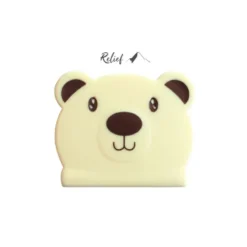 Cerf Dellier Embouts de bûches en chocolat blanc Tête d'ours (x54) Outlet