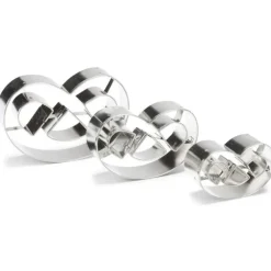 Cerf Dellier Emporte-pièce Bretzel inox assortis (x3) Best