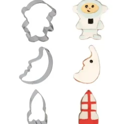 Cerf Dellier Emporte-pièce Cosmonaute assortis (x3) Clearance