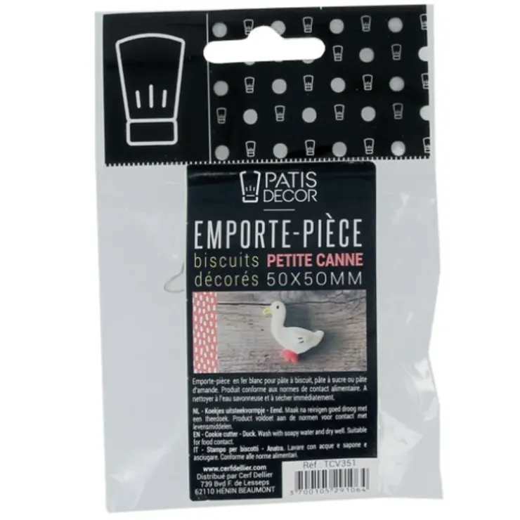 Cerf Dellier Emporte-pièce petite canne 5 cm New