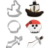 Cerf Dellier Emporte-pièce Pirates assortis (x3) Discount