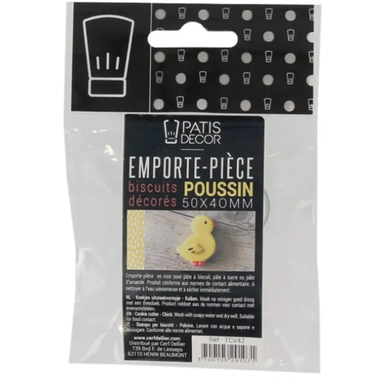 Cerf Dellier Emporte-pièce poussin 5 cm Discount