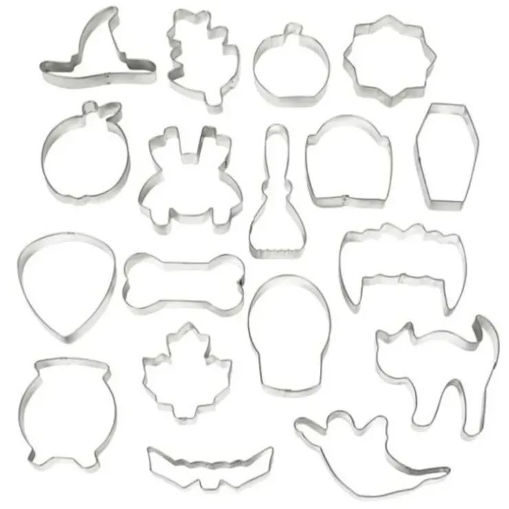 Cerf Dellier Emporte-pièces assortis Halloween Wilton (x18) Hot